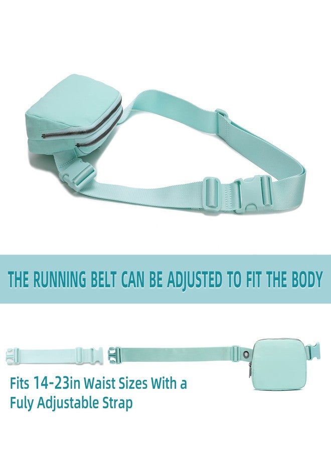 FODOKO Belt Bag Fanny Pack Extender Adjustable Elastic Strap, Belt Extender for Waist Bum Bag Compatible with Everywhere Belt Bag Mintgreen - Image 4